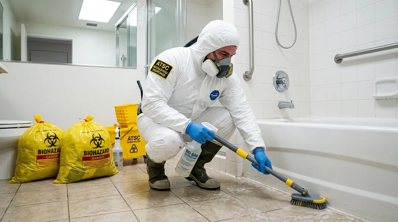 Decontamination equipment deployed for Blood Cleanup in St. Charles